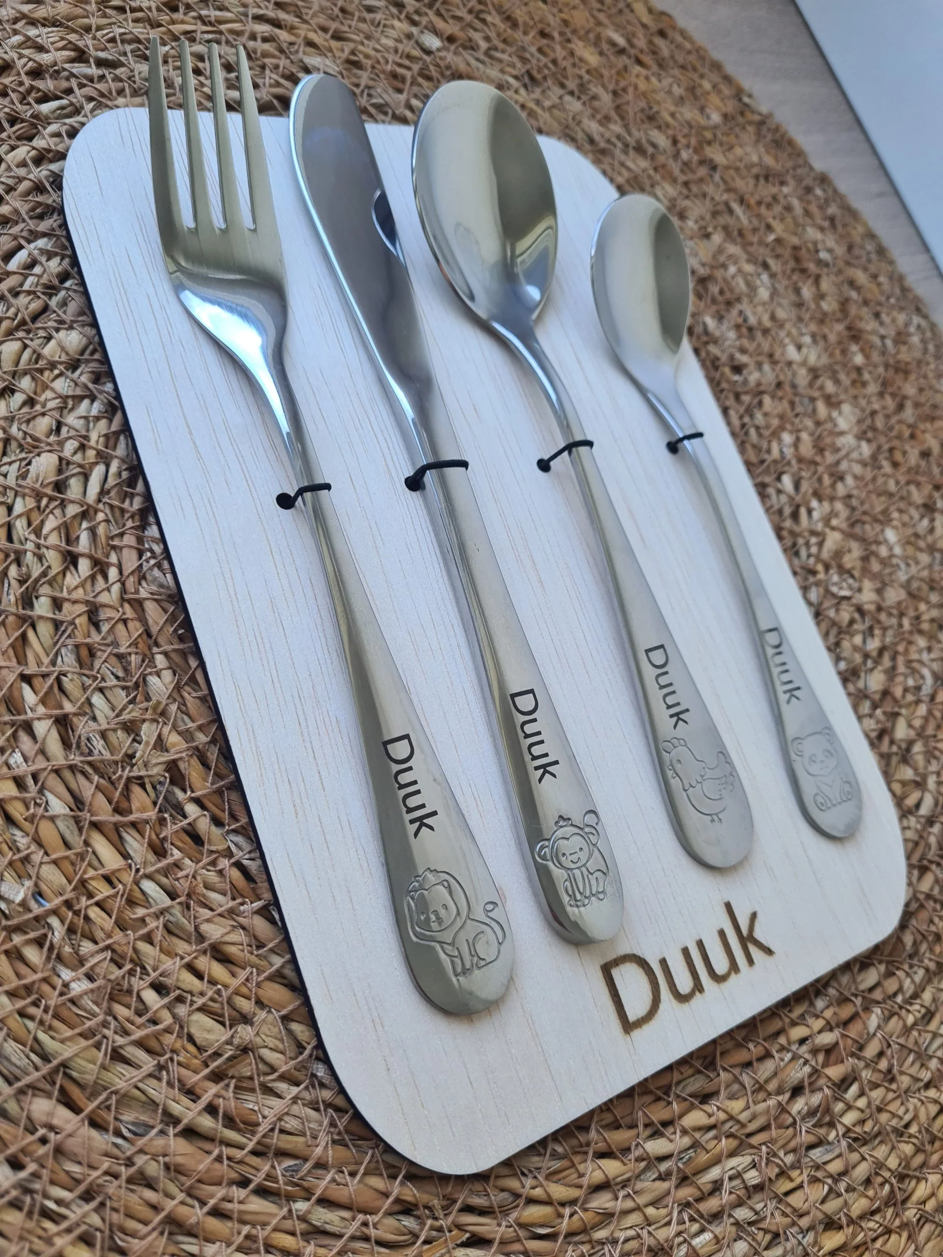 Besteksetje met naam - Afbeelding 3