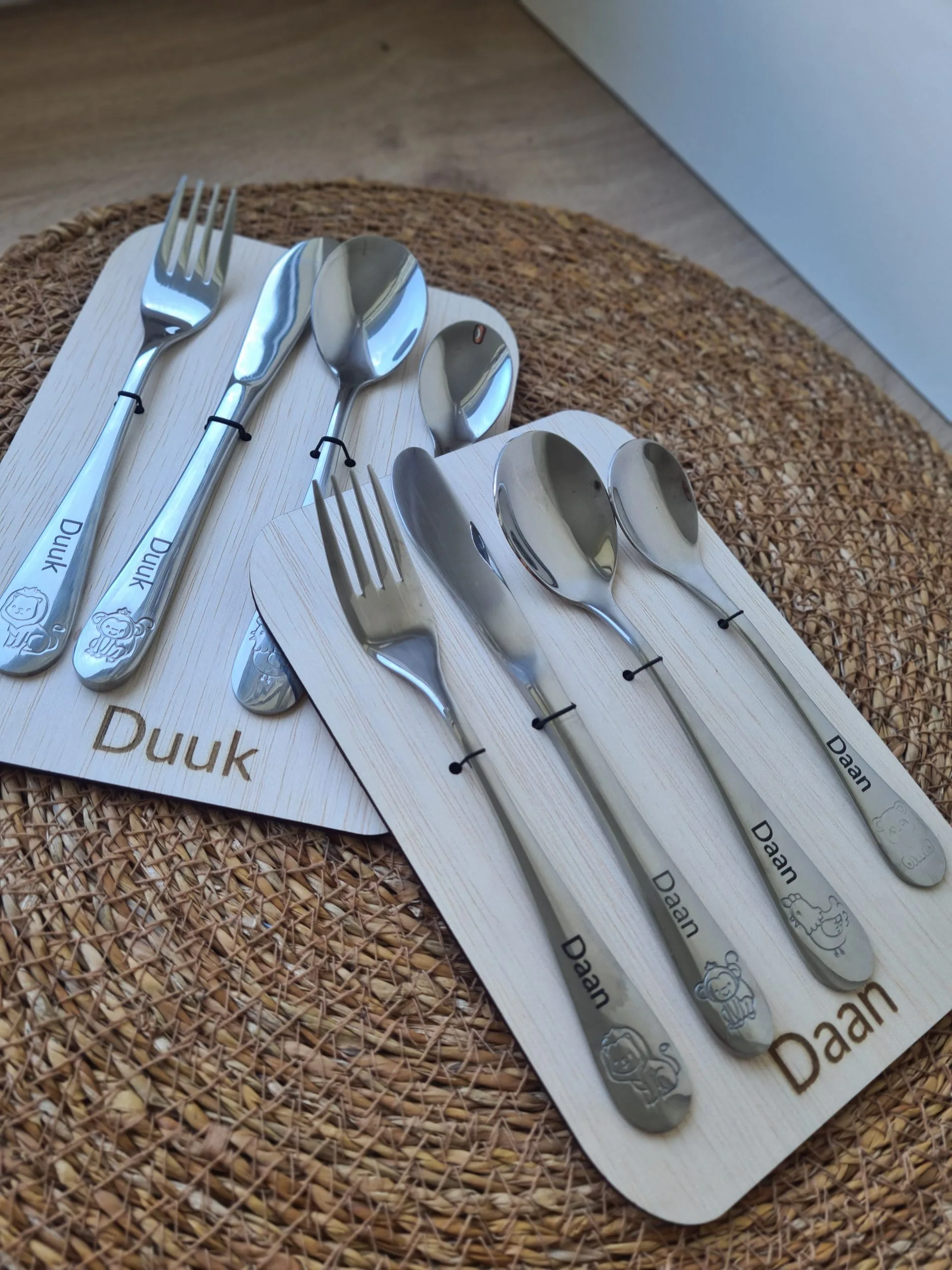 Besteksetje met naam - Afbeelding 2