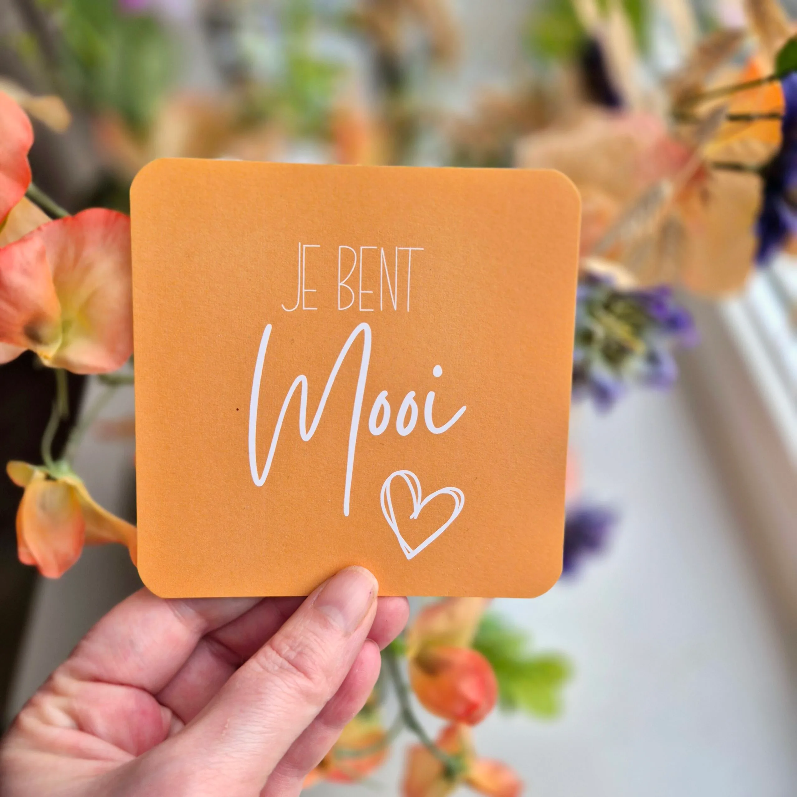 Kaart 'Je bent mooi'