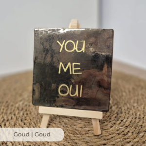 Tegeltje 'You Me Oui'
