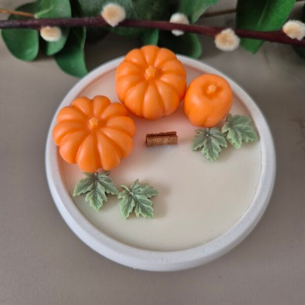 Halloween Pompoenkaarsjes - Afbeelding 2