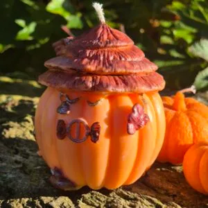 Alternative view of Magisch Pompoenhuisje – Sprookjesachtige Kaarsenset