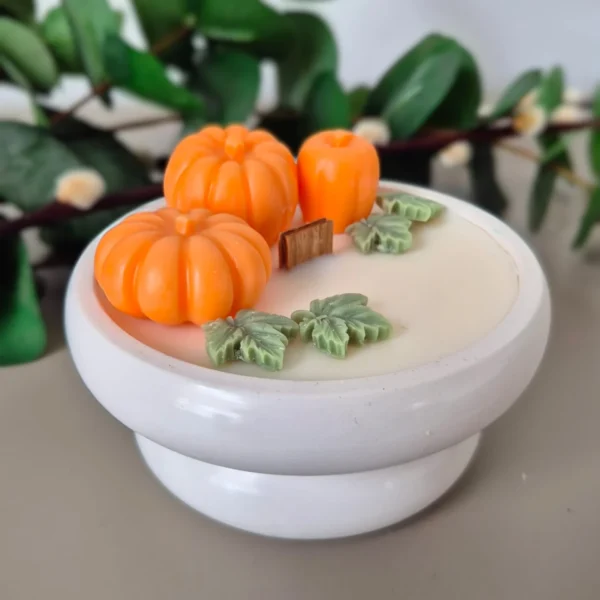 Pumpkin Candle – Handgemaakt Herfstgeluk