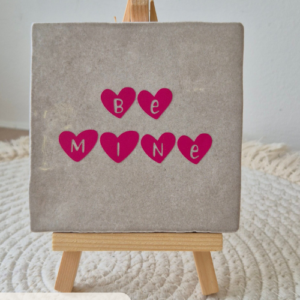 Tegeltje 'Be mine'
