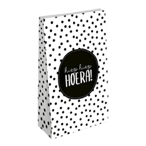 Cadeauzak 'Hiep hiep hoera'